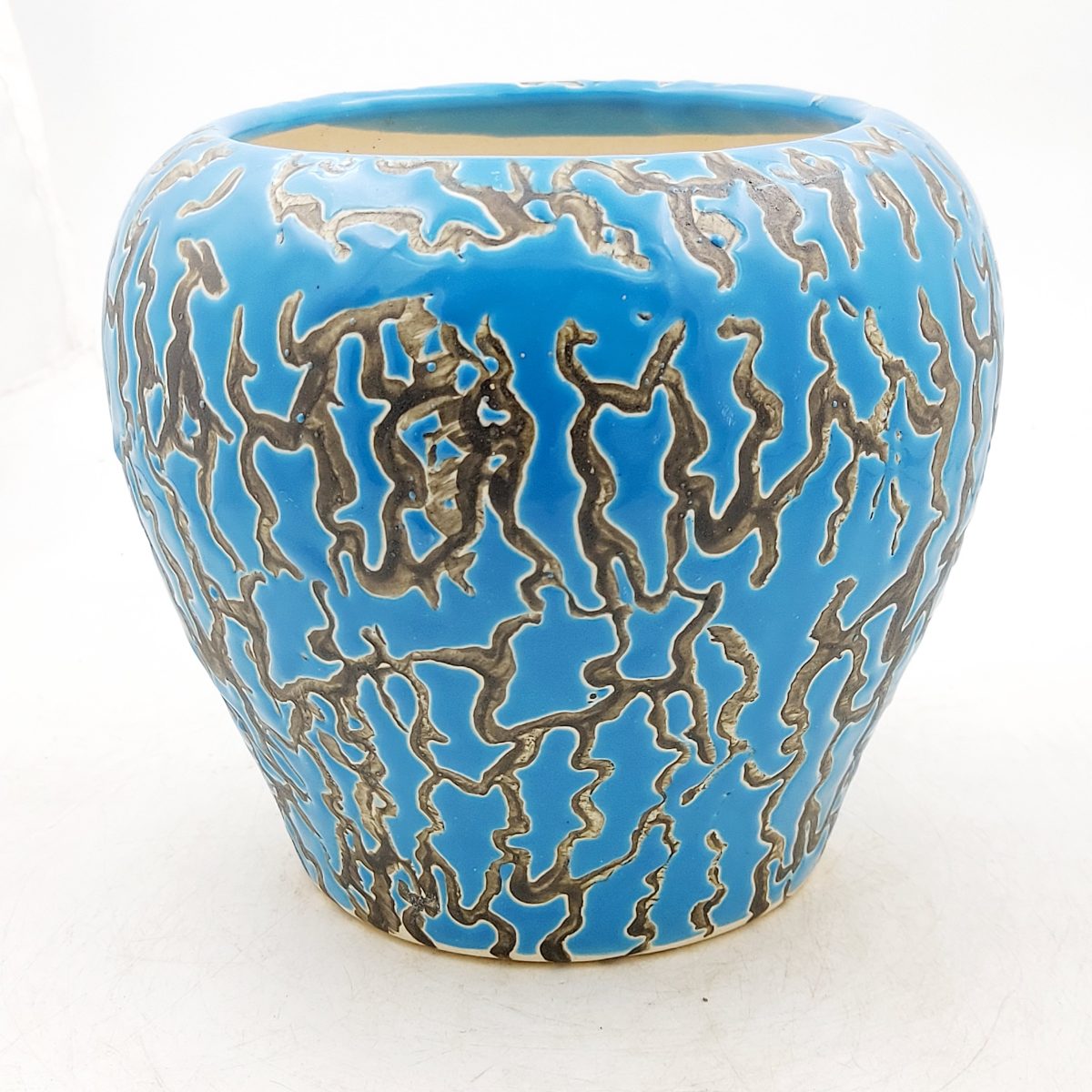 Blue design pot