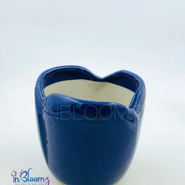 Rose pot - Blue